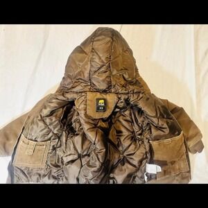 Bernie brown kids coat size 2-3T like Carhartt Warm and Cute